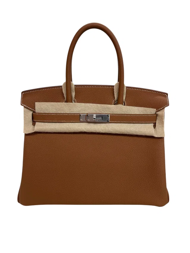 Hermès Birkin 30 Gold Togo PHW #K in Gold Togo leather from Luxury Promise