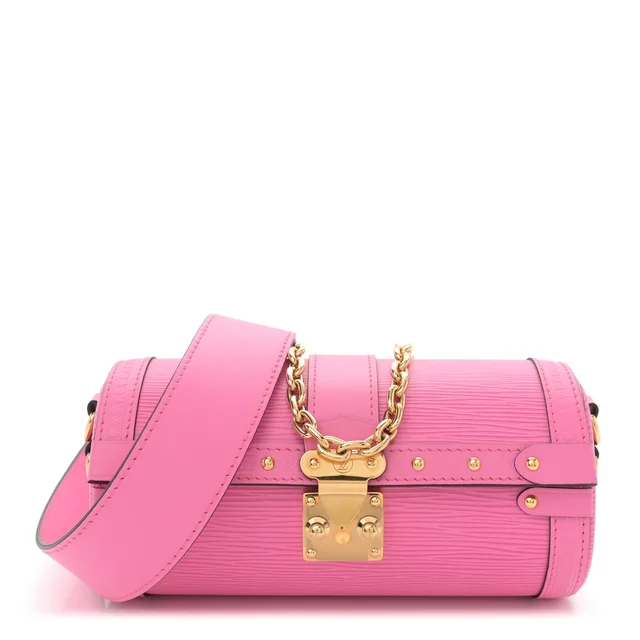 Louis Vuitton Papillon Trunk Epi Leather Bag - Rose in Pink Leather from H&T