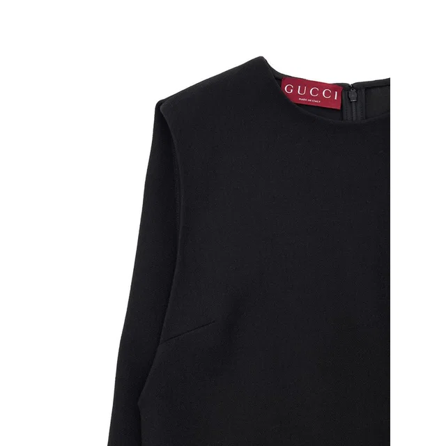 Gucci Black Wool Casual Dress in Black Wool from HEWI