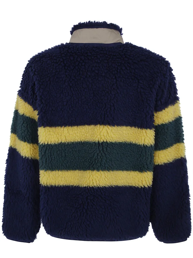 Polo Ralph Lauren Roll-Neck Striped Logo Patch Jumper, photo 2 of 7 from SENSER