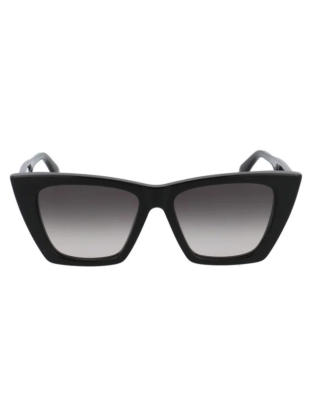 Alexander McQueen Am0299s Gradient Lens Sunglasses — Black Acetate in Black from HEWI