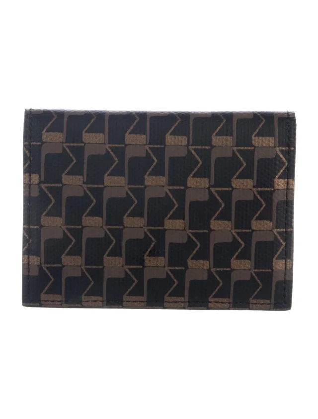 Moynat Graphic Print Card Holder in multicolor Leather from The RealReal, photo 2 of 3