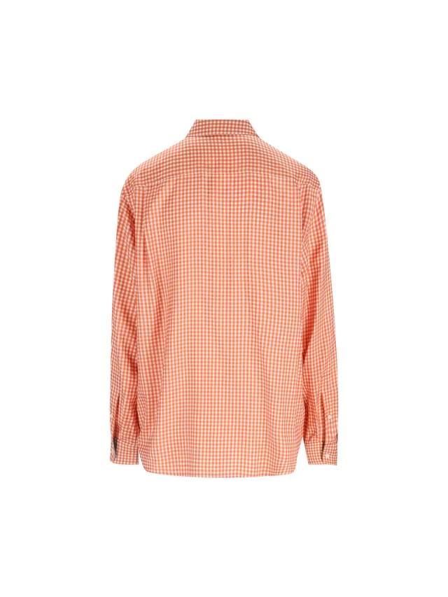 Loewe Long Sleeve Checked Shirt, photo 3 of 9 from SENSER