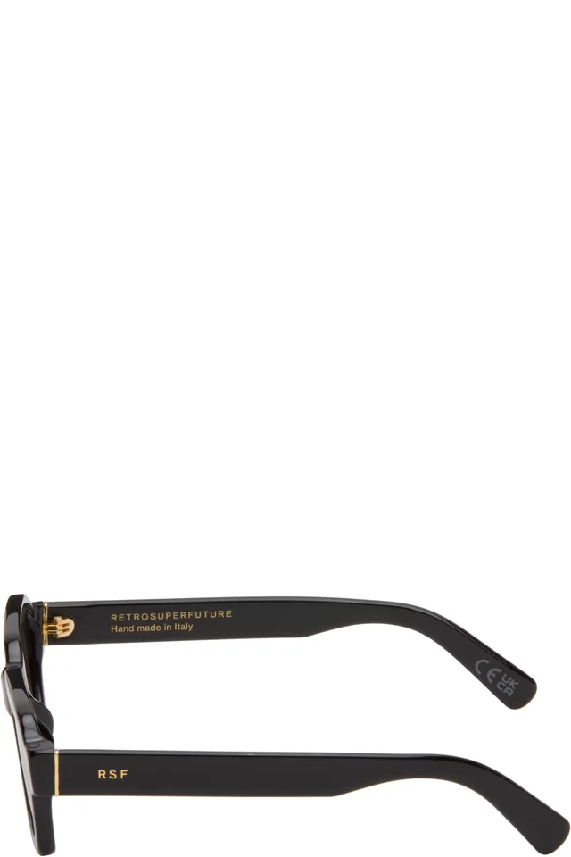 RETROSUPERFUTURE Black Caro Sunglasses, photo 3 of 4 from SSENSE