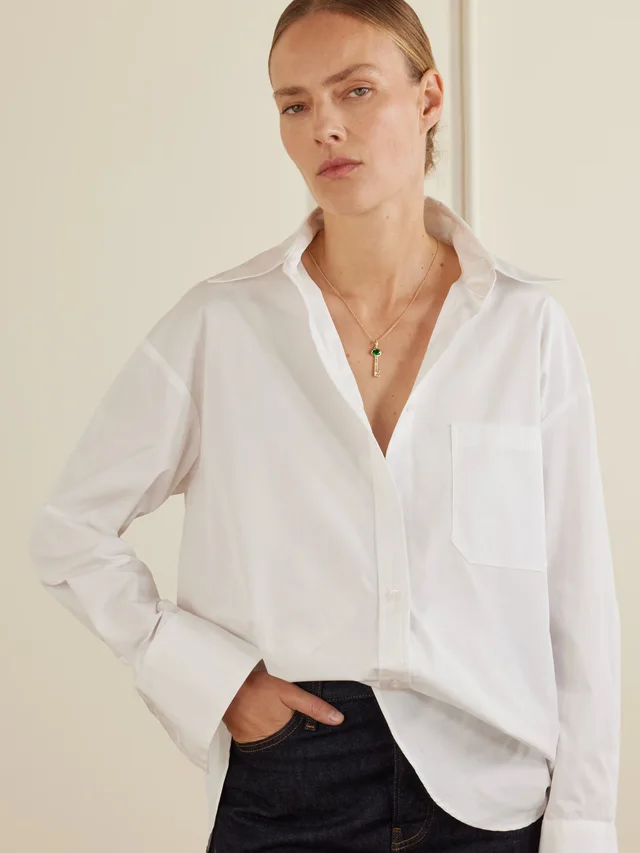 JACQUIE AICHE 14-karat gold, emerald and diamond pendant in Green, photo 2 of 2 from NET-A-PORTER (Canada)