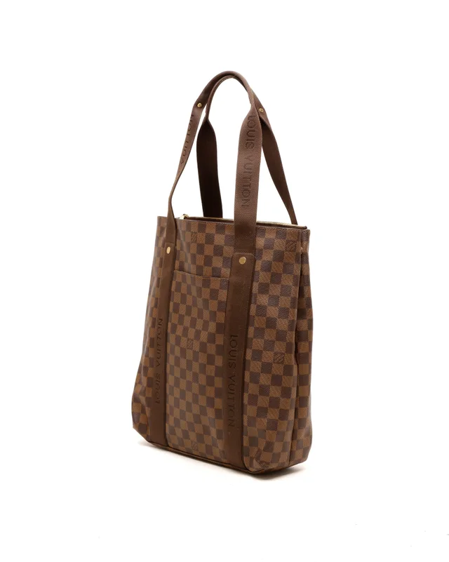 Louis Vuitton Damier Ebene Cabas Beaubourg Tote Bag in Brown Canvas from A Retro Tale, photo 2 of 2