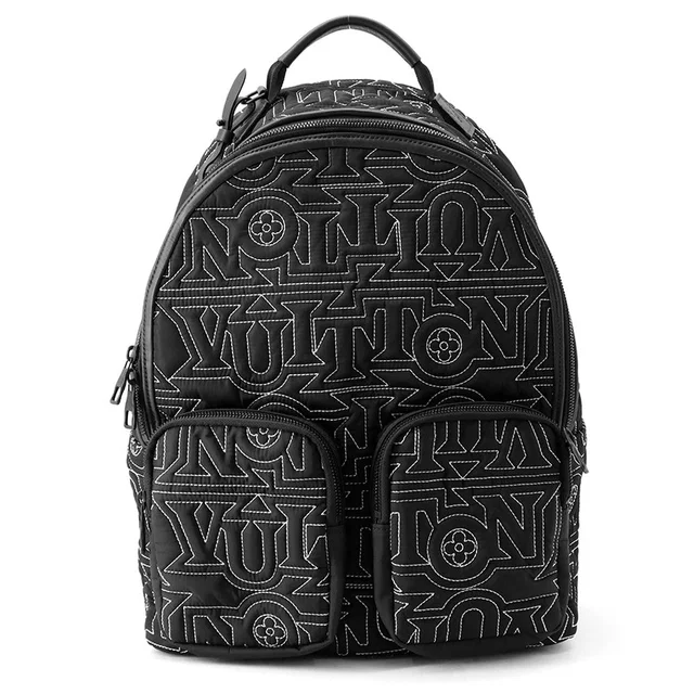 Louis Vuitton Snow Capsule Collection Backpack with Multi-Pockets NoirM21426 Nylon in Nylon from GALLERY RARE