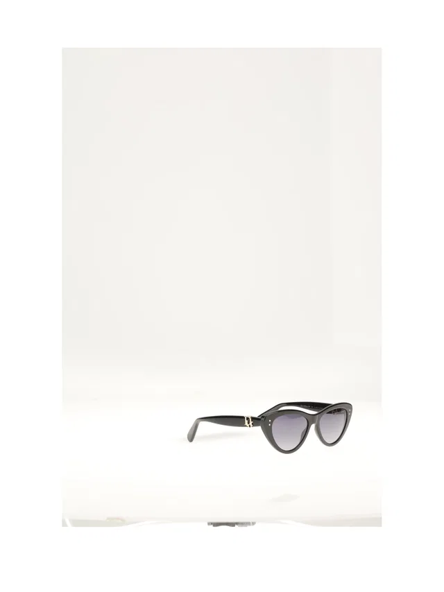 Dior Dblqb2ixr Nylon Cat-Eye Sunglasses — Black in Black Nylon from HEWI