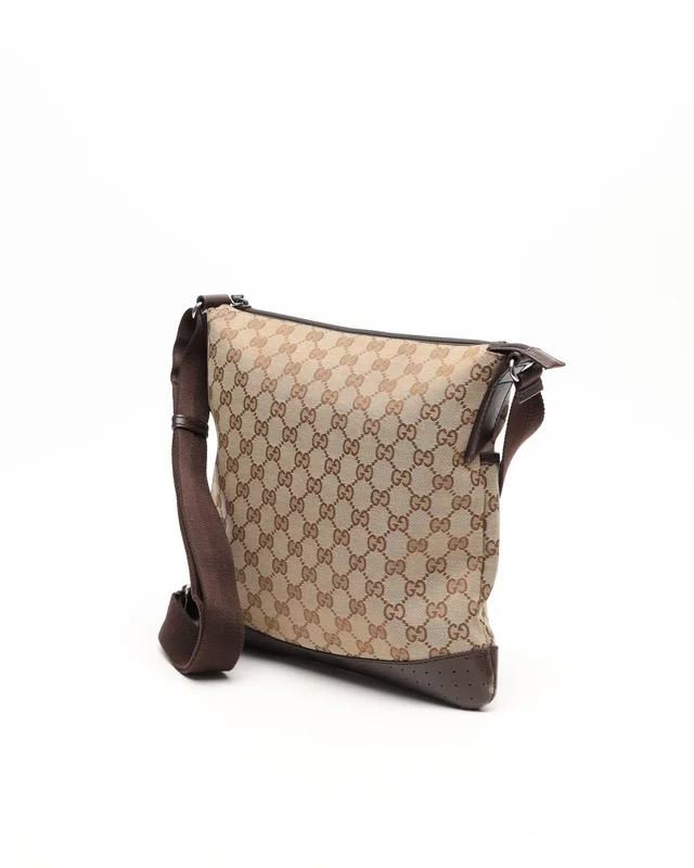 Gucci GG Crossbody Bag in Canvas from A Retro Tale, photo 3 of 12