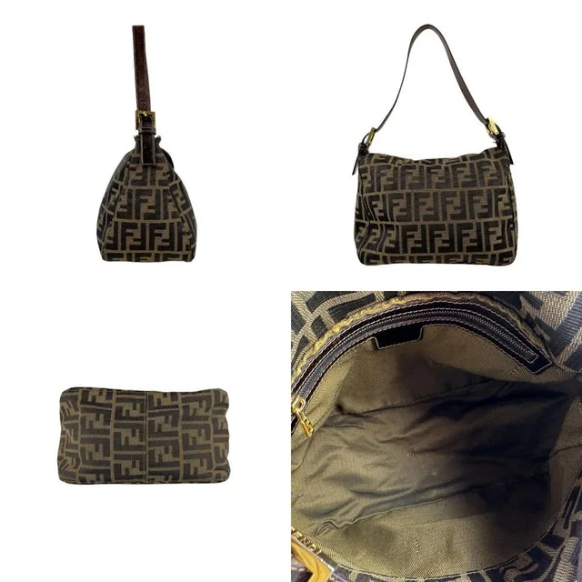 Fendi Brown Handbag Zucca Canvas in brown|red Canvas from Poshmark, photo 1 of 1
