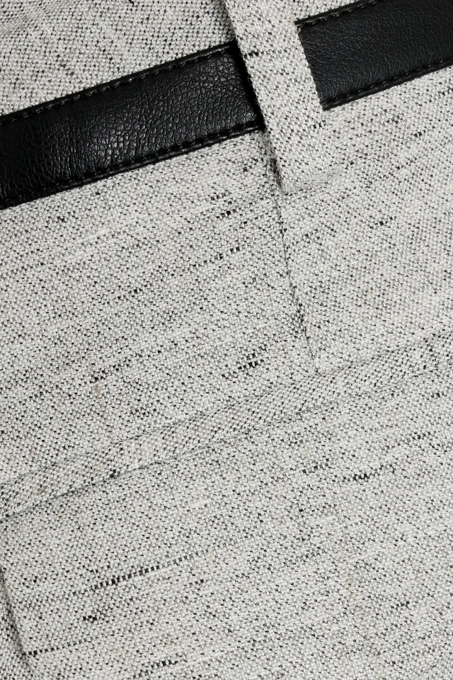 Proenza Schouler Aiden Tweed Straight-Leg Pants in Light gray, photo 4 of 4 from THE OUTNET