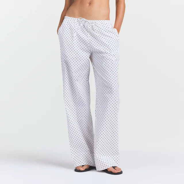 SKIMS sleep straight leg pant, photo 4 of 4 from SKIMS