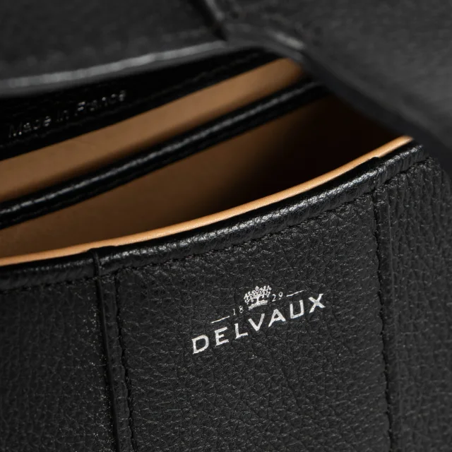 Delvaux Sellier Brillant Mini Bag in Black Leather from Labellov, photo 7 of 8