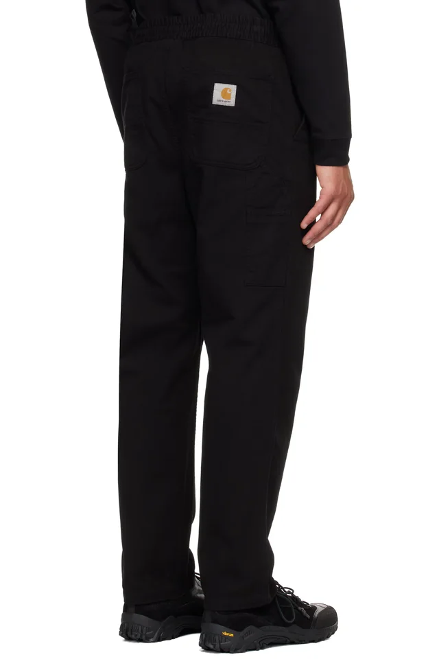 Carhartt Work In Progress Black Flint Trousers, photo 3 of 4 from SSENSE