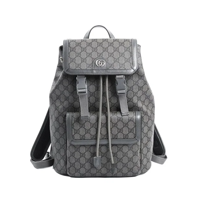 Gucci Backpack Gray in Grey from The Reluxe