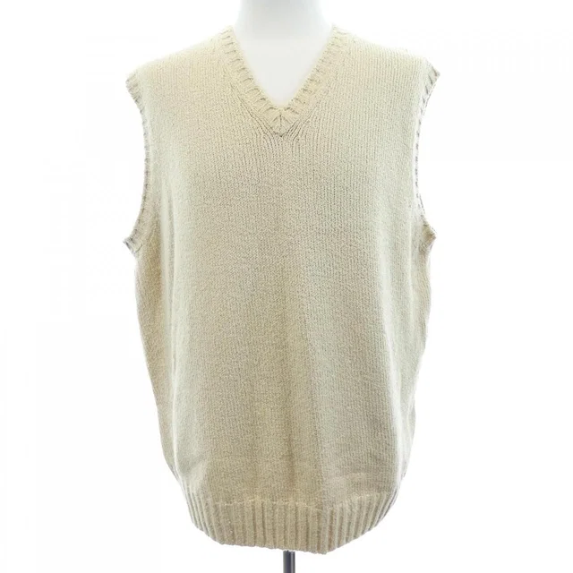 Loro Piana Vest Beige in Beige from The Reluxe
