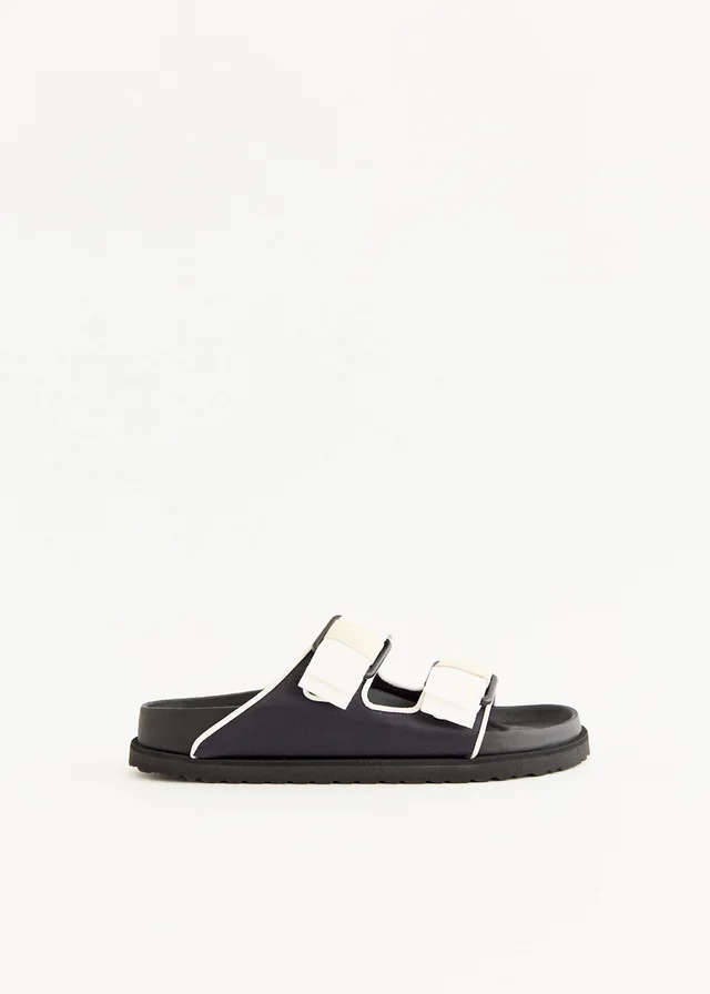 Birkenstock 1774 1774 Arizona Satin Bows Sandals in Black from Incu, photo 1 of 1