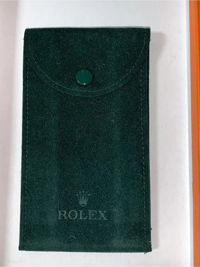 Rolex Soft Travel Maintenance Pouch in green from Poshmark