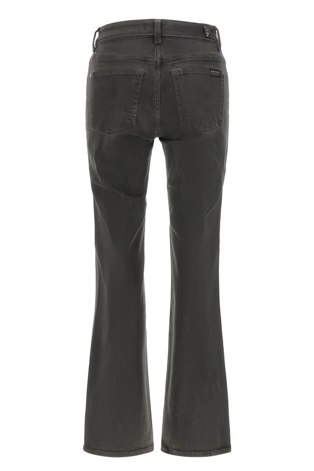 7 For All Mankind Calie logo-patch straight jeans, photo 2 of 9 from SENSER
