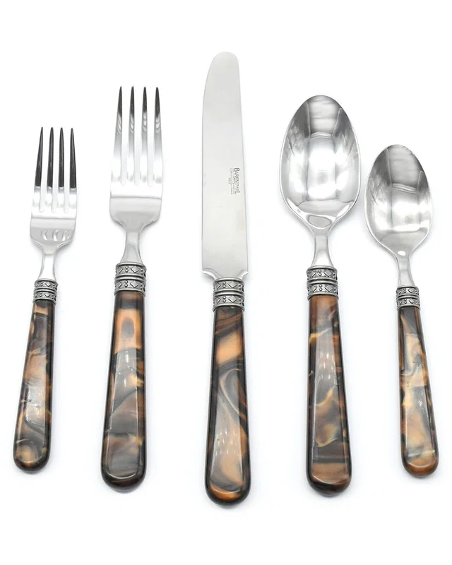 Barenthal Elegant 20pc Brown 18/10 Stainless Steel Silverware Set, image 1 of 1 from Rue La La