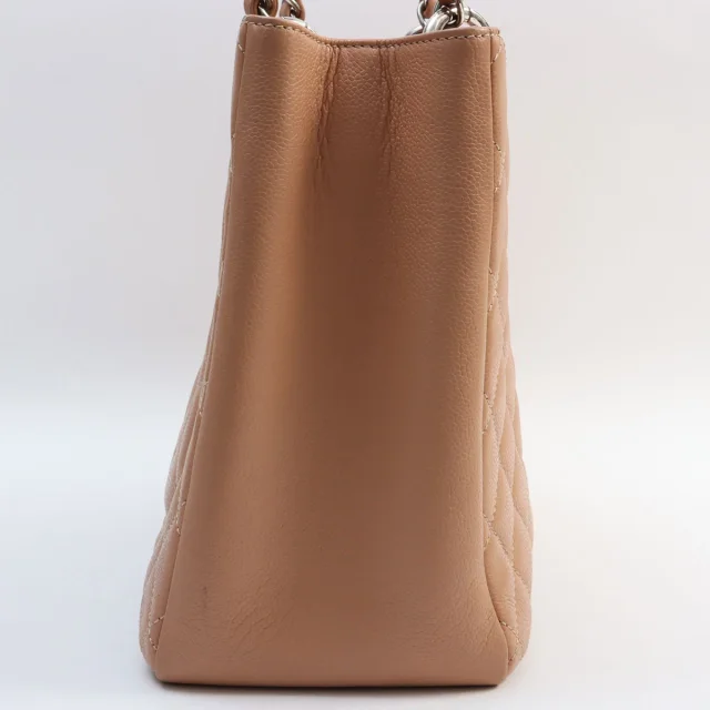 Chanel Circa 2013 Caviar Skin GST Tote Bag, Pink Beige in Beige Caviar leather from VINTAGE QOO TOKYO, photo 3 of 17