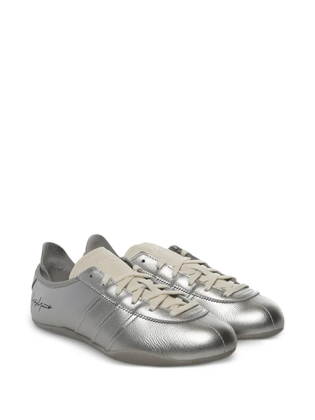 Y-3 Tokyo metallic-leather sneakers, photo 2 of 2 from FARFETCH