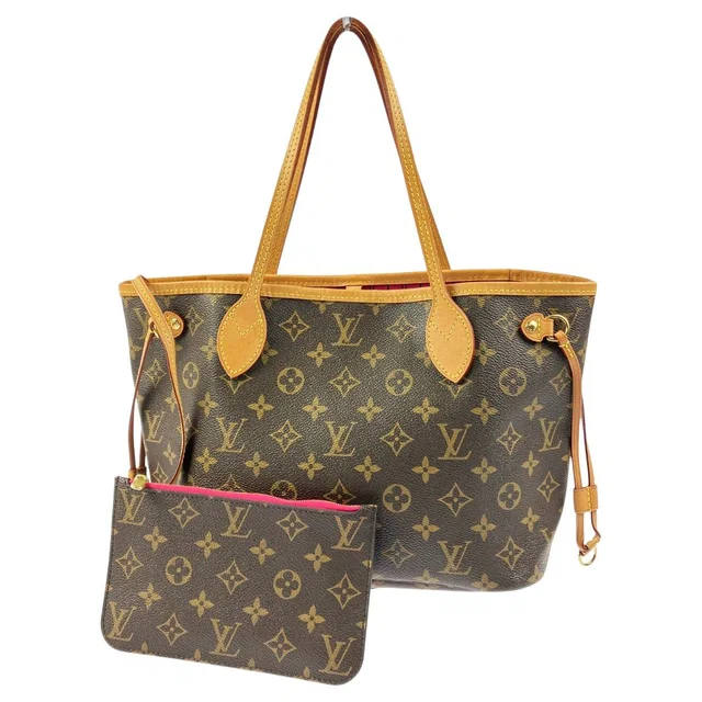 Louis Vuitton Monogram Neverfull PM Brown in Brown Coated canvas from The Reluxe