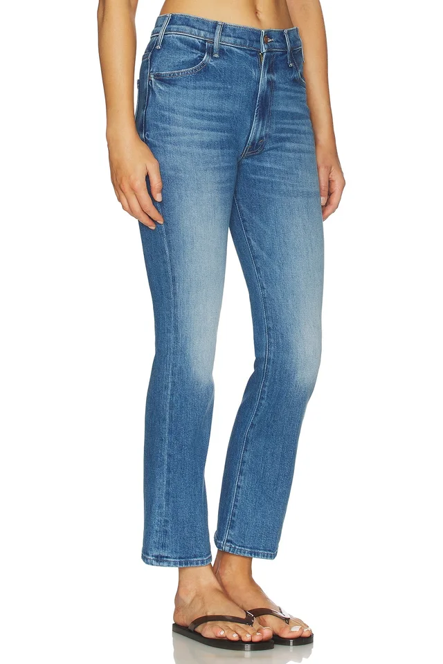 MOTHER The Hustler Flood Jeans in All Your Eggs In One Basket, photo 2 of 6 from REVOLVE (Canada)