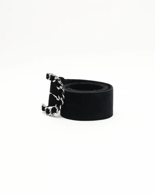 Chanel Velour Belt, Size 80 from A Retro Tale, photo 2 of 7