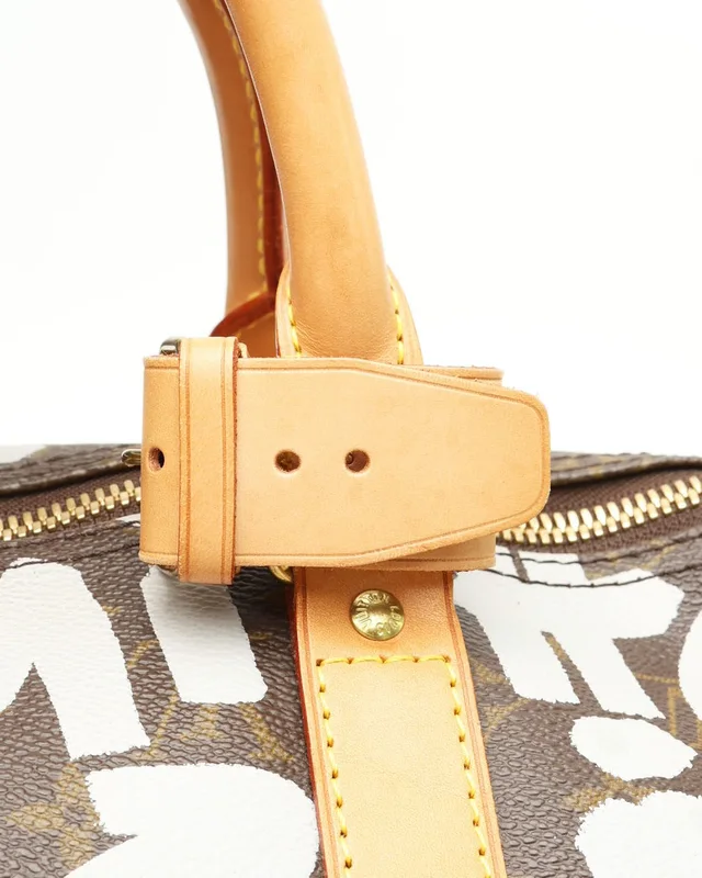 Louis Vuitton Keepall 50 Graffiti Weekend Bag in Coated canvas from A Retro Tale, photo 8 of 11