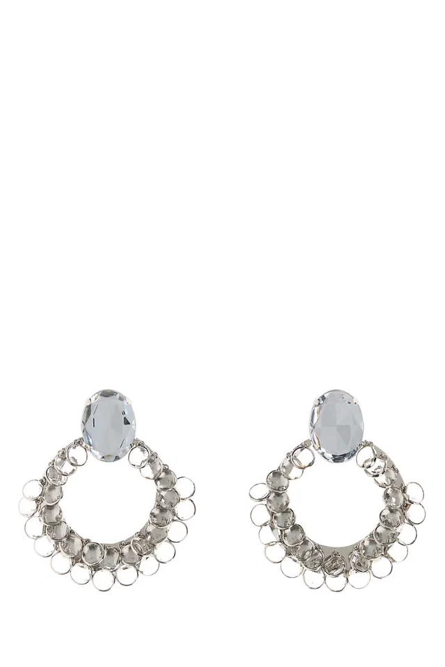 Givenchy Broken Chandelier Earrings — Silver in Silver from HEWI