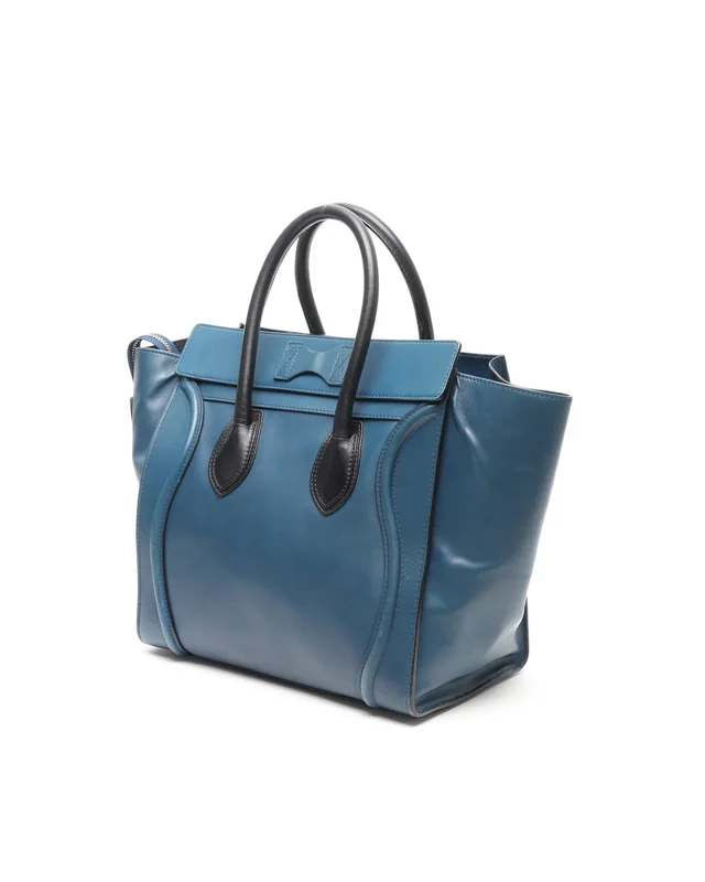 Celine Luggage Mini Bag in Leather from A Retro Tale, photo 3 of 9