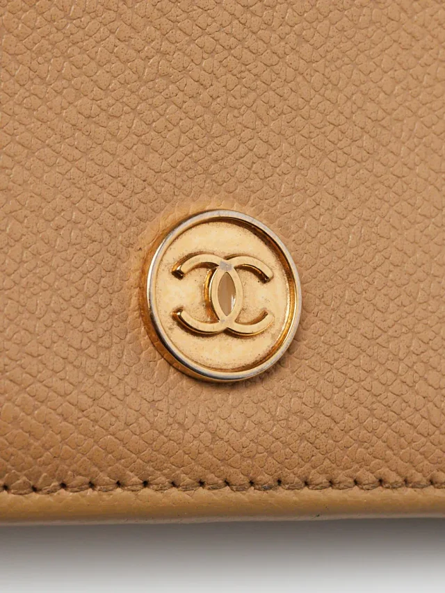 Chanel L Yen Wallet in Beige Caviar leather from Yoogis, photo 5 of 10