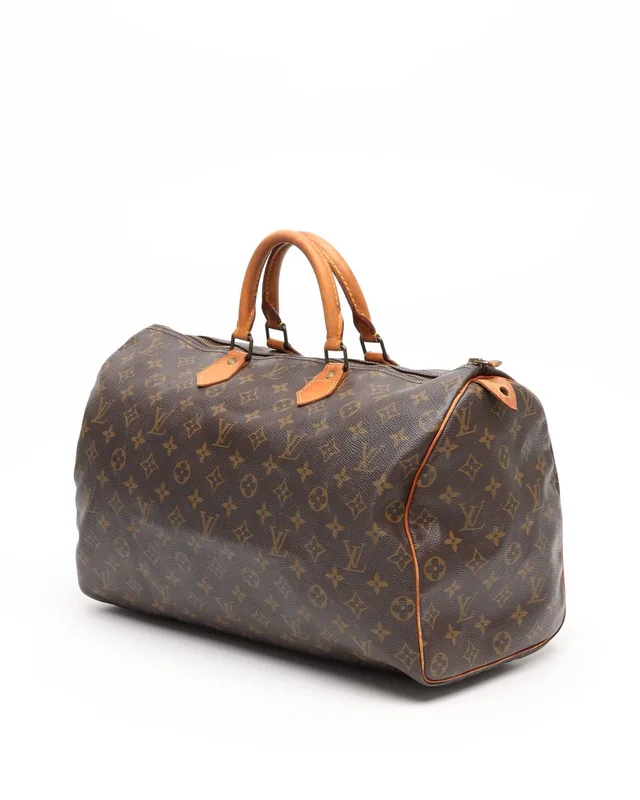 Louis Vuitton Monogram Speedy 40 Bag in Coated canvas from A Retro Tale, photo 2 of 17