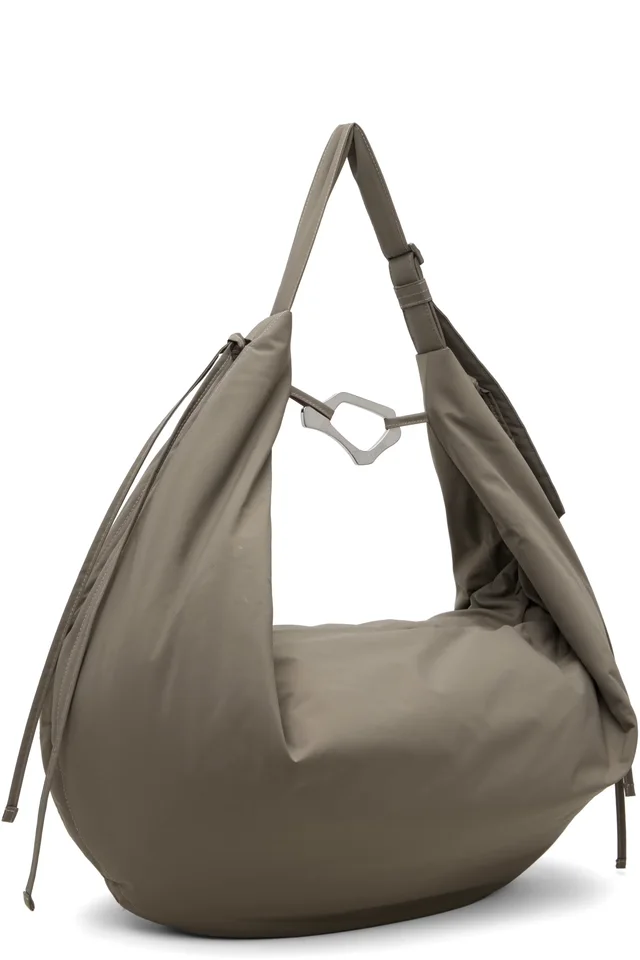 HELIOT EMIL Gray Cauda Bag, photo 3 of 3 from SSENSE
