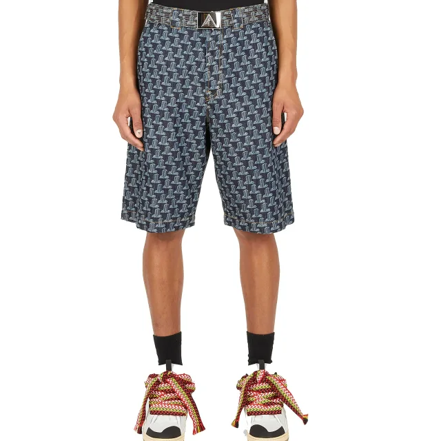 Lanvin Column Monogram Shorts, photo 2 of 4 from Balardi