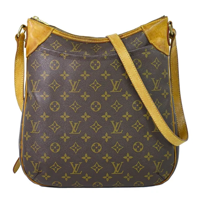 Louis Vuitton MM Monogram Shoulder Bag Pochette Brown Odeon Second in Brown Coated canvas from The Reluxe