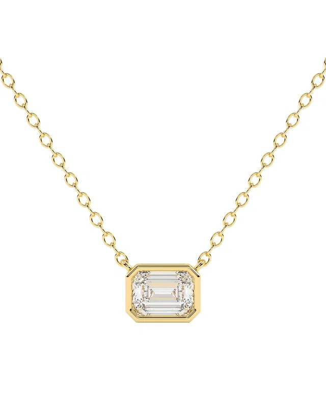 Lab Grown Diamonds 14K 0.25 ct. tw. Lab-Grown Diamond Necklace, image 1 of 1 from Gilt