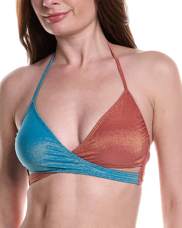 Vince Camuto Wrap Front Bra Top, image 1 of 1 from Rue La La