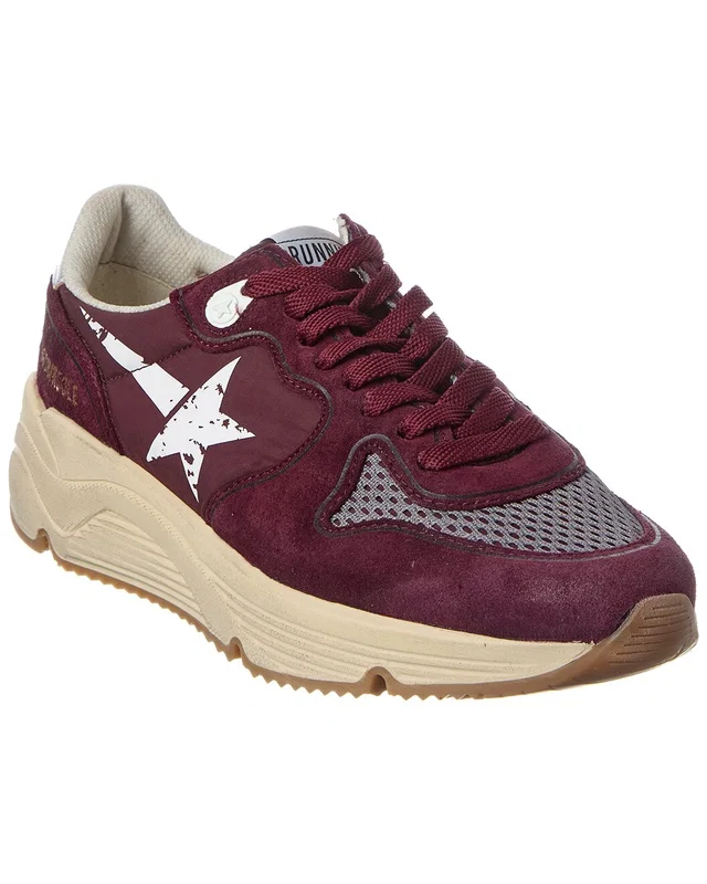 Golden Goose Running Sole Suede & Mesh Sneaker, image 1 of 1 from Gilt