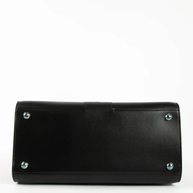 Delvaux Box Calf Brillant MM Bag in Black Box leather from Labellov, photo 5 of 6