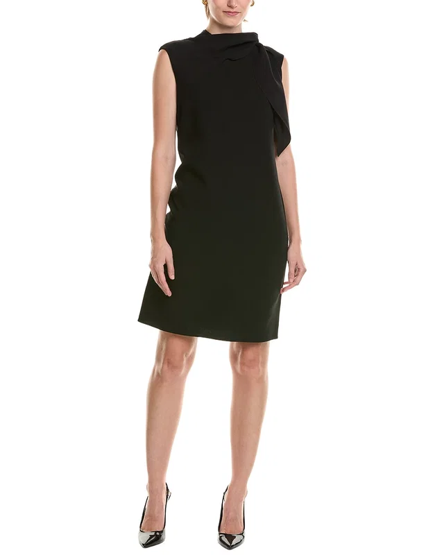 Lafayette 148 New York Tie Neck Sheath Dress, image 1 of 1 from Rue La La