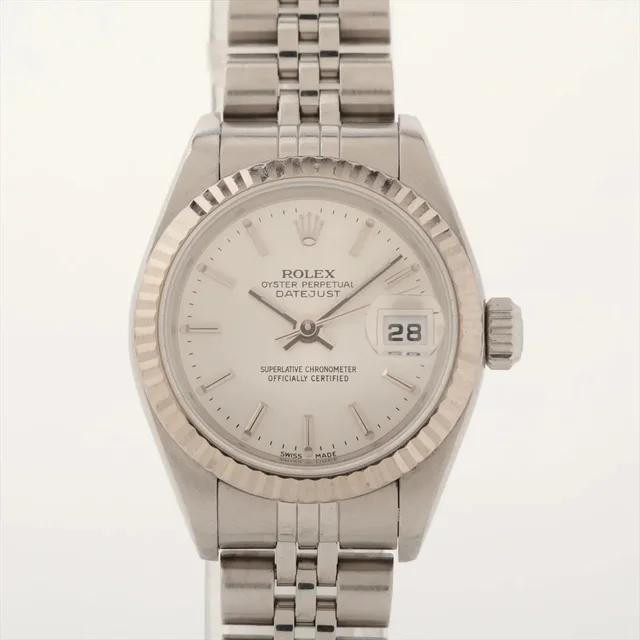 Rolex Lady Datejust 26mm Silver Dial Watch 79173 in Silver from The Purse Affair