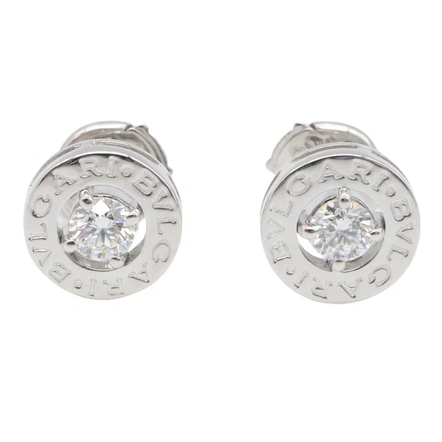 BVLGARI Bvlgari Au750 Diamond Earrings from LuxUness