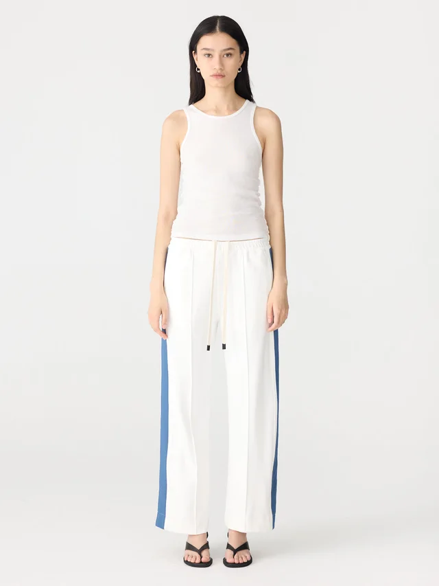 Bassike Twill Stripe Detail Pant from bassike, photo 1 of 1