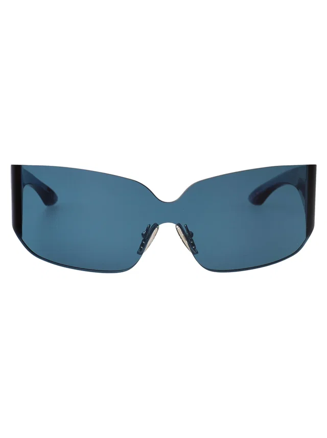 Balenciaga Bb0421s Tinted Nylon Sunglasses — Blue in Blue Nylon from HEWI