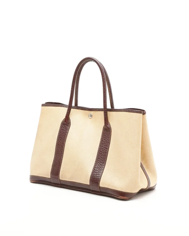 Hermès Garden Party 36 Bag in Canvas from A Retro Tale, photo 2 of 14
