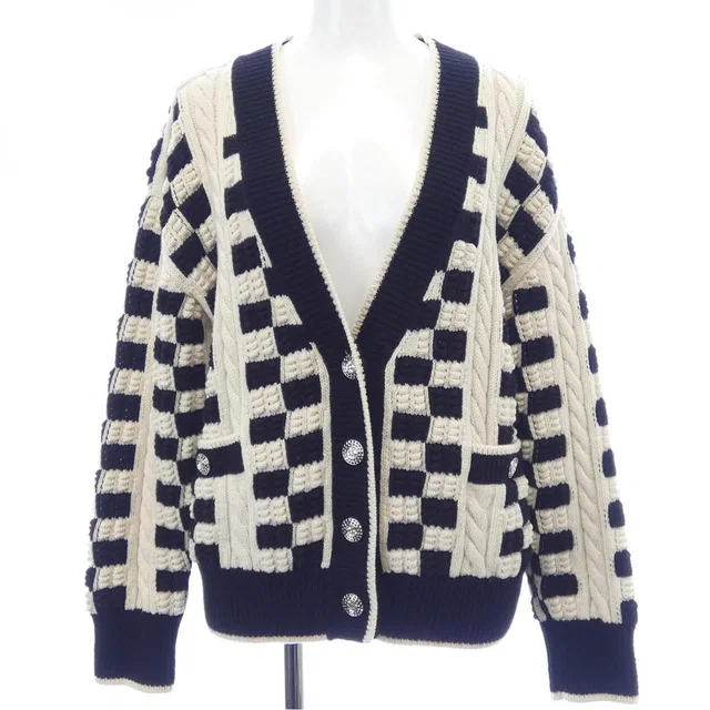 Chanel Cardigan Black in Black Cashmere from The Reluxe