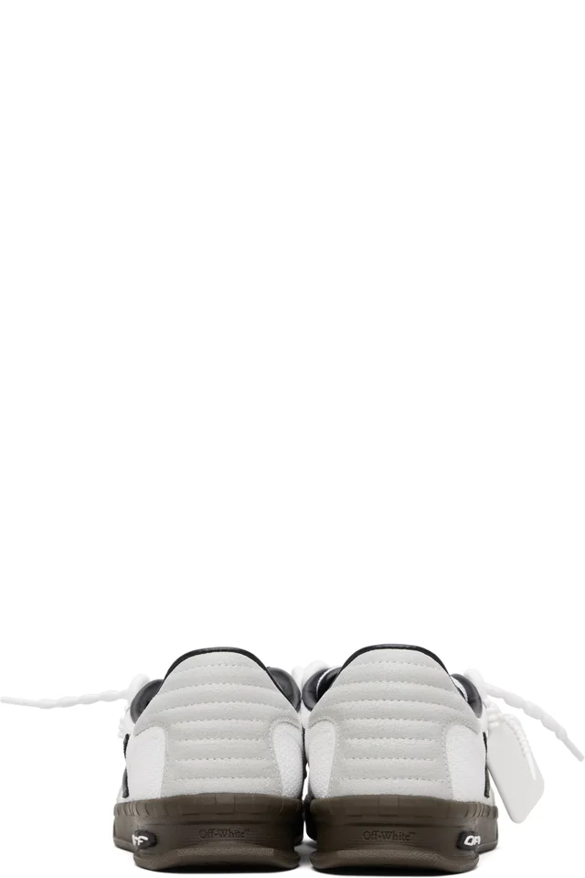 Off-White White & Gray End Of Play Sneakers, photo 2 of 3 from SSENSE