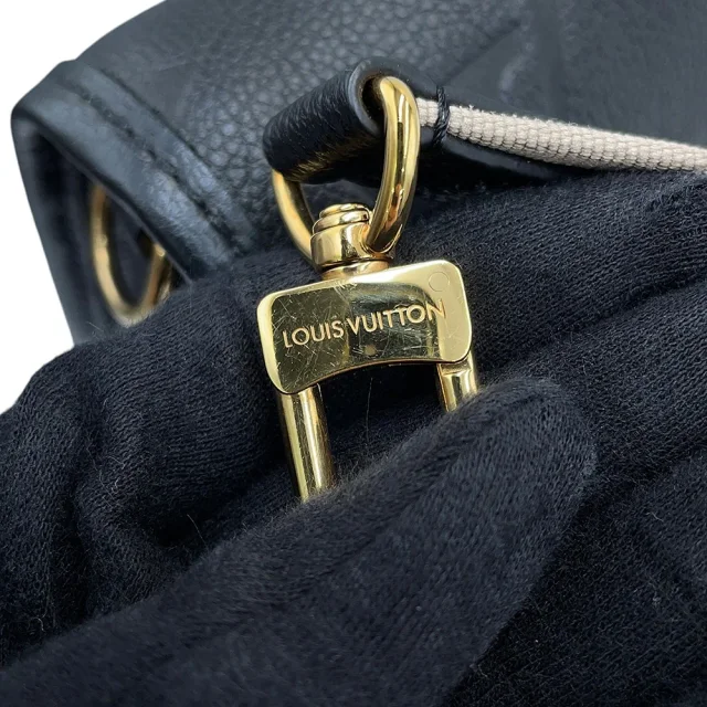 Louis Vuitton Diane Shoulder Bag Noir/PurpleM46386 Monogram Empreinte Leather in Black Leather from GALLERY RARE, photo 14 of 17